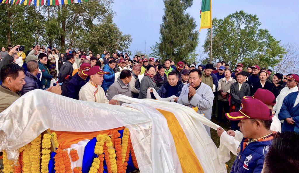 CREMATION SERVICE OF THE LATE HASUR GYALO THONDUP IN KALIMPONG